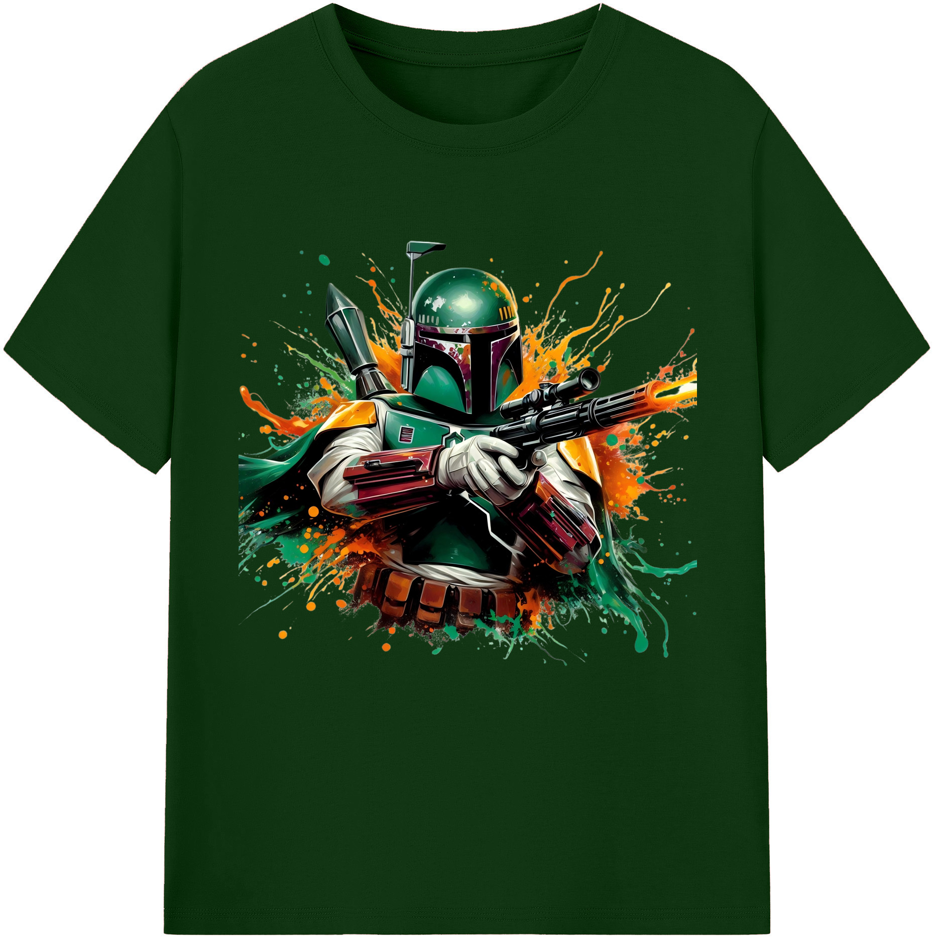 （画像用） スター・ウォーズ Star Wars 綿100％半袖Tシャツ（フロントプリント）
